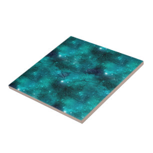 Carreau Teal Galaxy Series Design 8