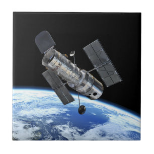 Carreau Télescope spatial Hubble en orbite terrestre Photo