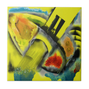 Carreau Tempête - abrégé sur Digitals avec l'arrière -