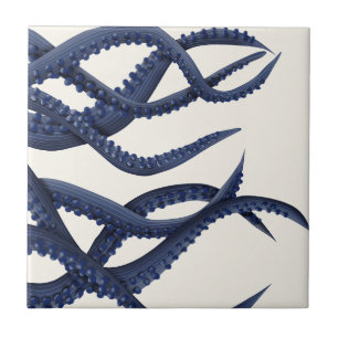 Carreau Tentacles géants de pieuvre