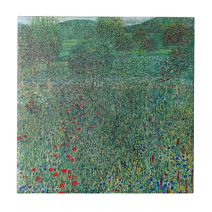 Carreau Terrain de fleurs à Litzlberg Klimt, Paysage Vinta
