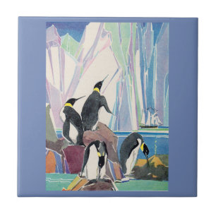 Carreau terrain de pingouin