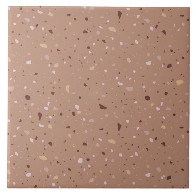 Carreau Terrazzo coloré céramique motif (Devant)