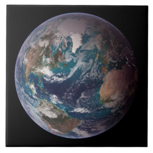 Carreau Terre de marbre bleu (hémisphère occidental)