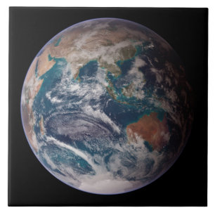 Carreau Terre de marbre bleu (hémisphère oriental)