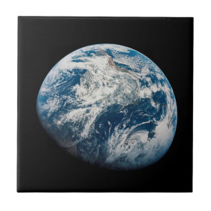 Carreau Terre Tirée De L'Aollo 8 Spacecraft.