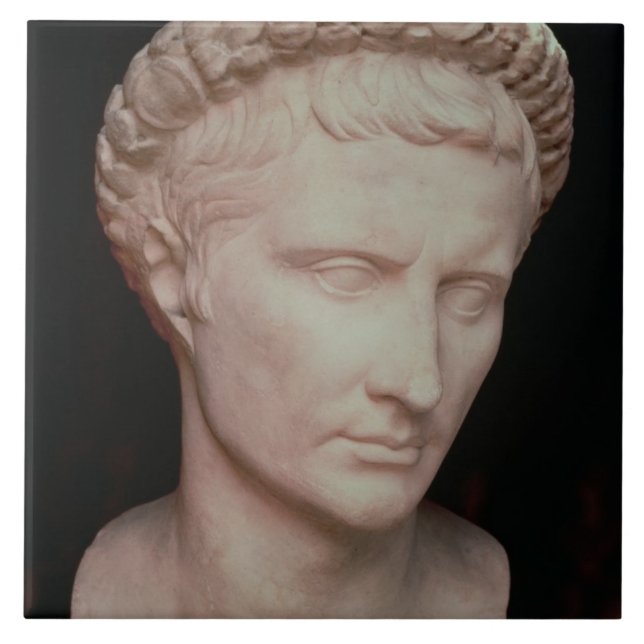Carreau Tête de César Augustus (Devant)