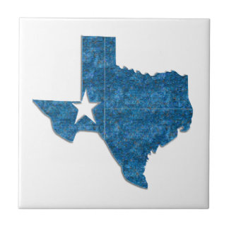 Carreau Texas blue tile