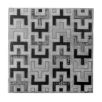 Textile de boue africain avec Motifs géométriques