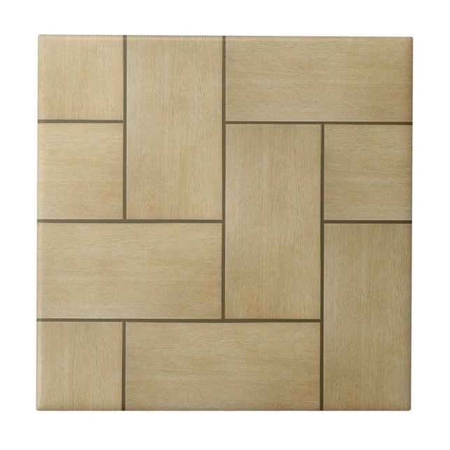 Carreau Texture de la céramique en bois naturel (Devant)