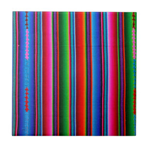 Carreau Texture de tissu mexicain