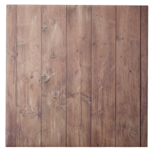 Carreau Texture en bois Brown de mur