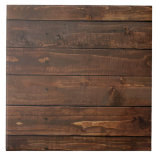 Carreau Texture en bois Brown patinée de mur