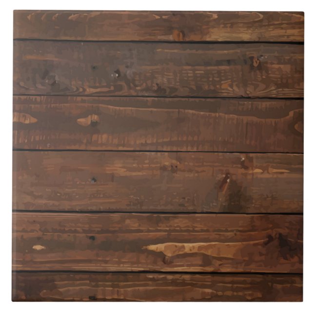Carreau Texture en bois Brown patinée de mur (Devant)
