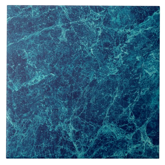 Carreau Texture en marbre bleu marine (Devant)