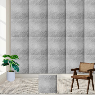 Carreau Texture métallique brossée Carrelage céramique Sty