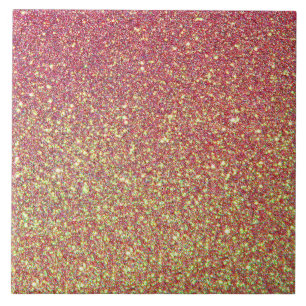 Carreau Texture Parties scintillant rose or