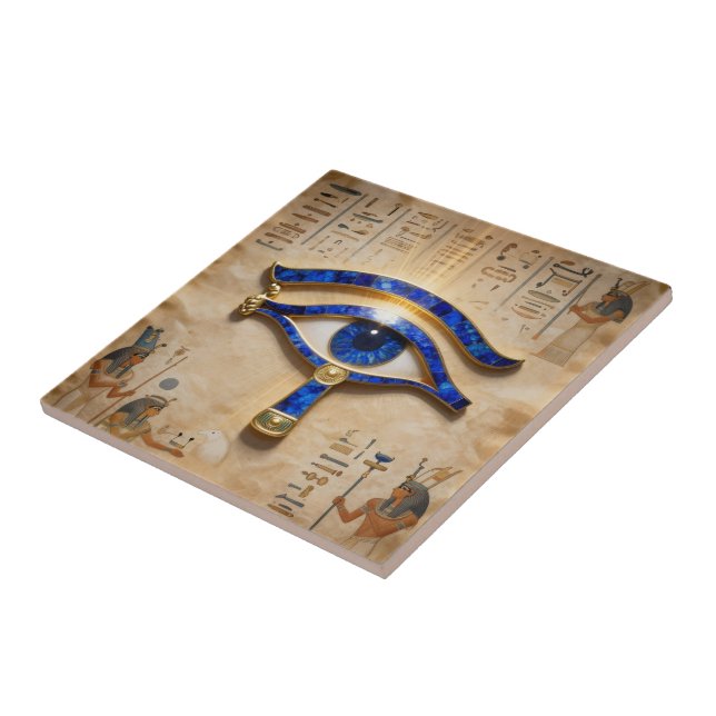 Carreau The Egyptian Eye  (Côté)