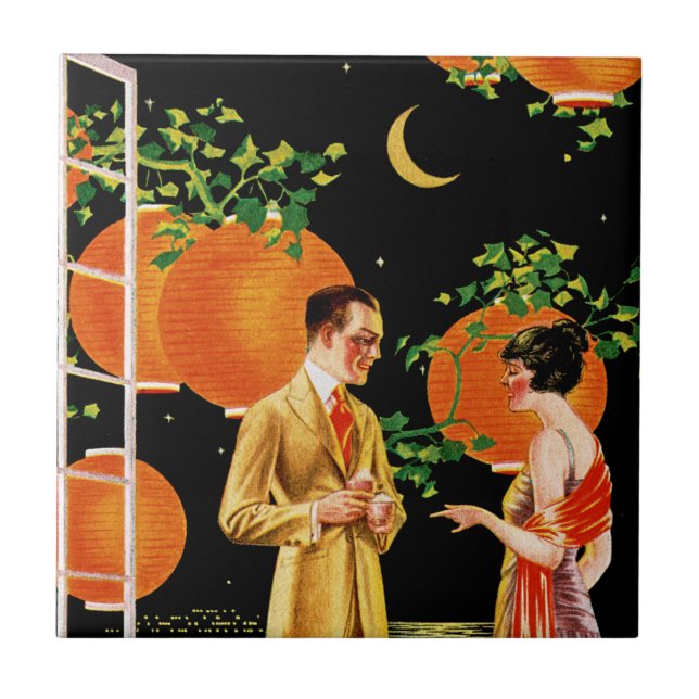 Carreau The English Woolen Mills Company (Devant)