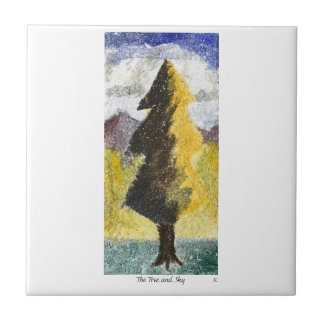 Carreau The Tree and Sky