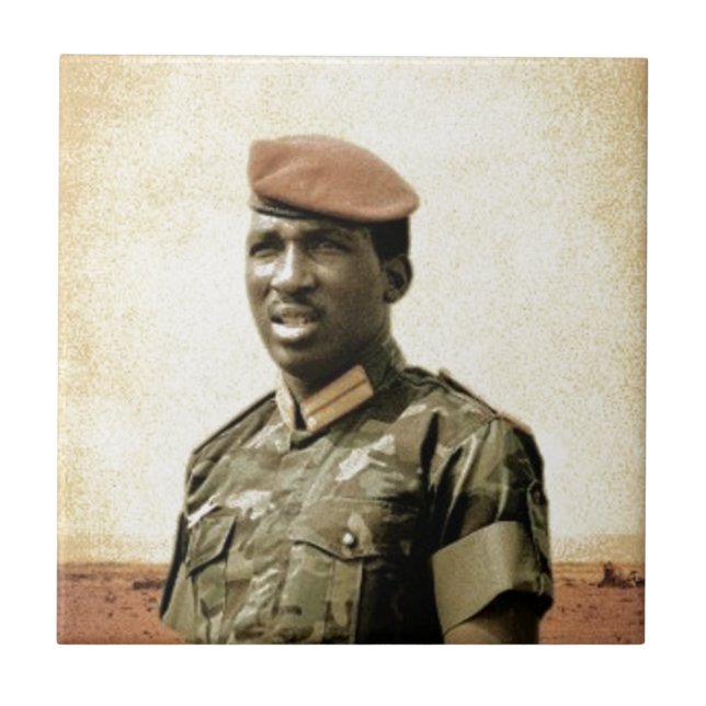 Carreau Thomas Sankara - Burkina Faso - président africain (Devant)