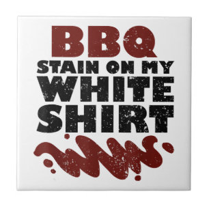 Carreau Tige barbecue sur mon blanc