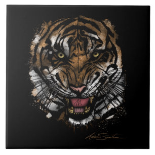 Carreau Tiger face (conception de signature)