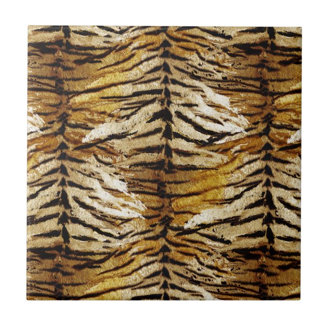 Carreau Tigre skin, stylish, tigre, striped, animal print (Devant)