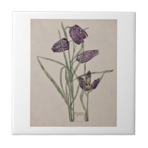 CARREAU TILE CÉRAMIQUE : CHARLES RENNIE MACKINTOSH : 1915