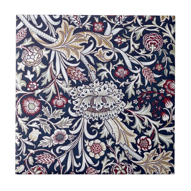 CARREAU TILE CÉRAMIQUE : WILLIAM MORRIS : TENDANCE (Devant)
