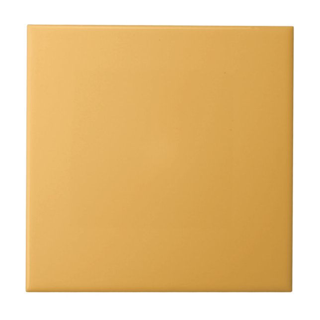 Carreau Tile de couleur jaune tournesol (Devant)