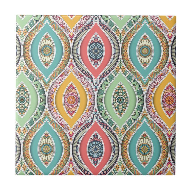 Carreau Tile de Mandala (Devant)