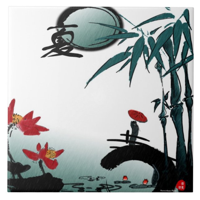 Carreau Tile d'été (Devant)