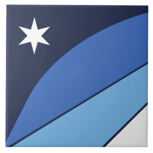 Carreau Tile drapeau de Columbia City