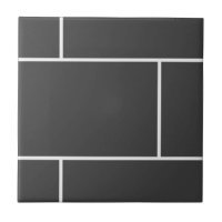 Tile en céramique du métro classique tendance