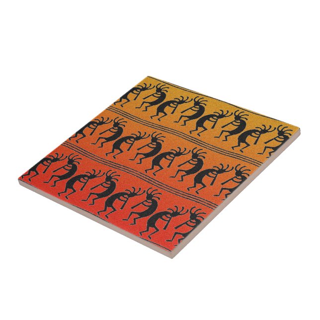 Carreau Tile en céramique Sunset Southwest Design Kokopell (Côté)