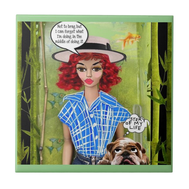 Carreau TILE - Trivet (Devant)