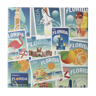 Carreau Timbres de la Floride