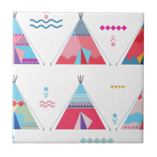 Carreau tipi rose