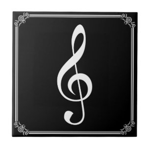CARREAU TITRE CÉRAMIQUE CLEF-TILE TREBLE