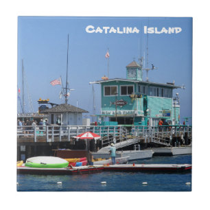 CARREAU TITRE CÉRAMIQUE DE L'ÎLE CATALINA