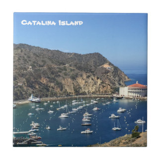 CARREAU TITRE CÉRAMIQUE DE L'ÎLE CATALINA