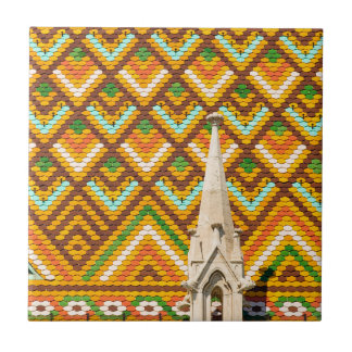 Carreau Toit coloré Matthias Church Budapest