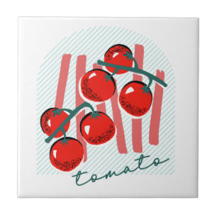 Carreau Tomates Tomates Pattern Italie Caprice