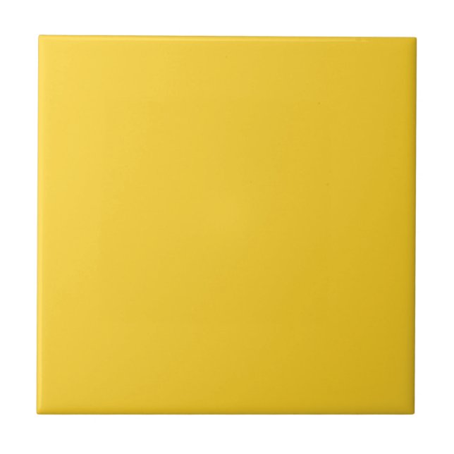 Carreau Toscane Carrelage couleur uni jaune (Devant)
