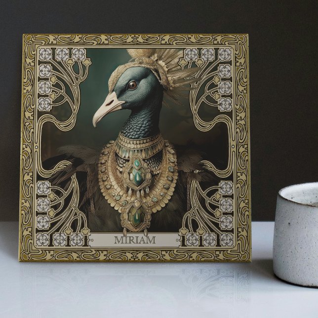 Carreau Totem Black Swan Spirit Personnalisable (Créateur téléchargé)