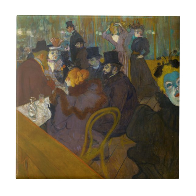 Carreau Toulouse-Lautrec - Au Rouge (Devant)