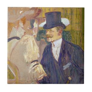 Carreau Toulouse-Lautrec - L'Anglais au Rouge