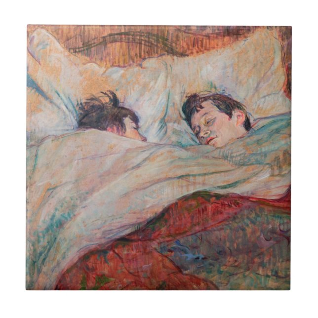 Carreau Toulouse-Lautrec - Le Lit (Devant)