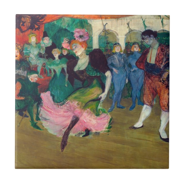 Carreau Toulouse-Lautrec - Marcelle Lender, Danse Bolero (Devant)